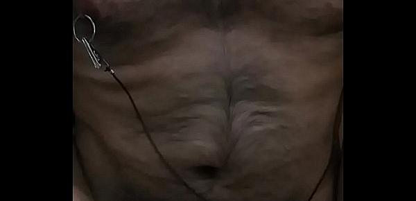  nipple electro stim masturbation cumshot